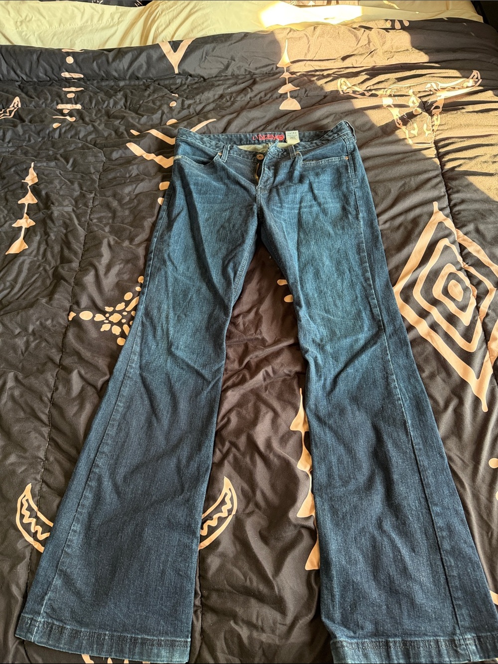 Cinch Dark Blue Flare Jeans